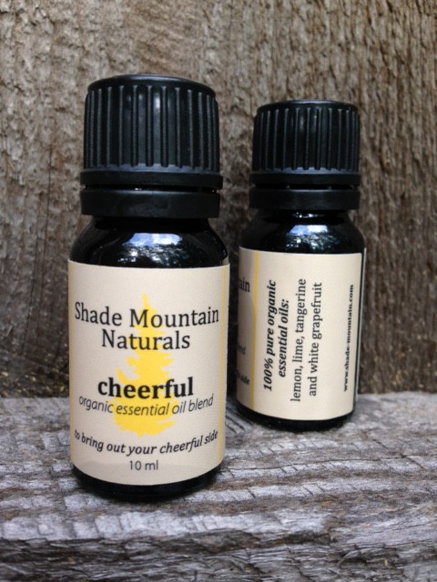 Cheerful: Organic Essential Oil Blend – Shade Mountain Naturals